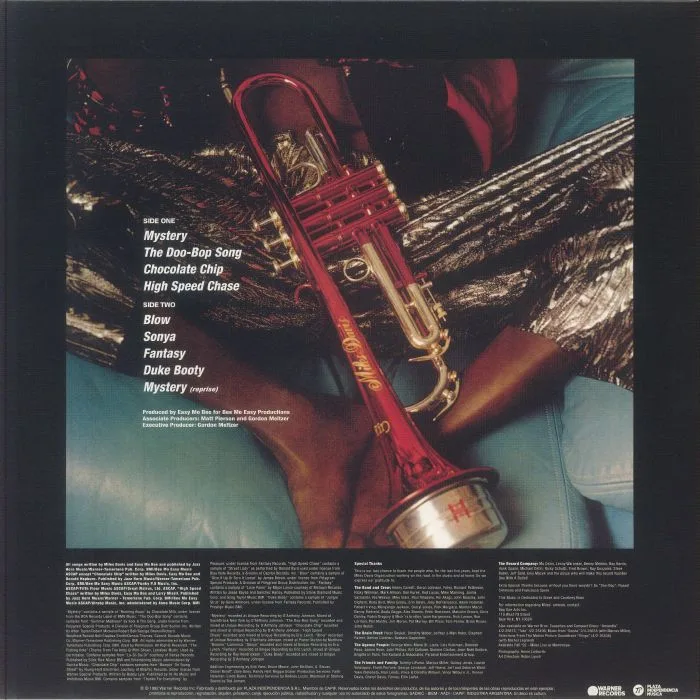 Обратная сторона обложки — Miles DAVIS — Doo Bop (reissue)