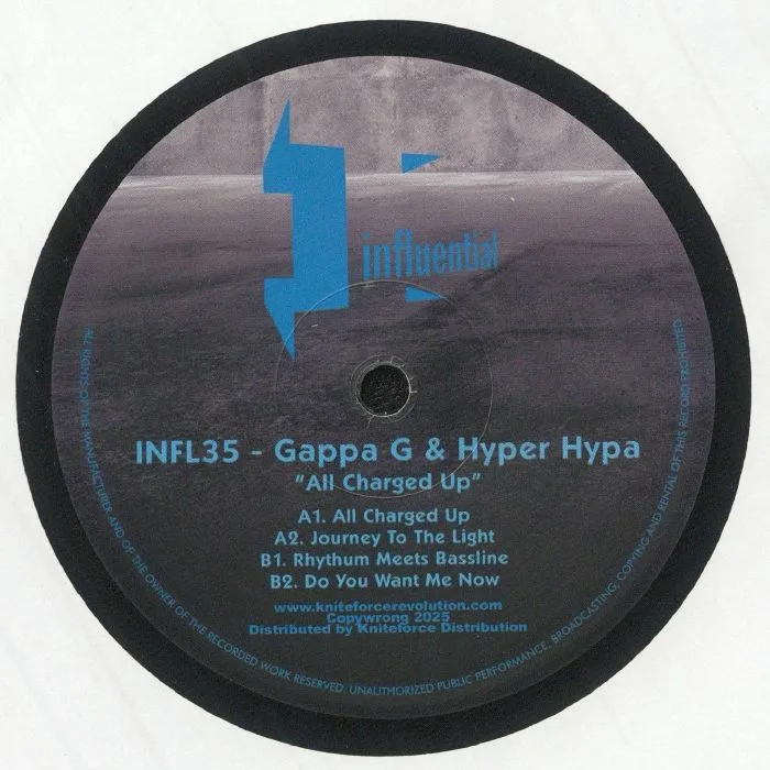 Обратная сторона обложки — GAPPA G & HYPER HYPA — All Charged Up (reissue)