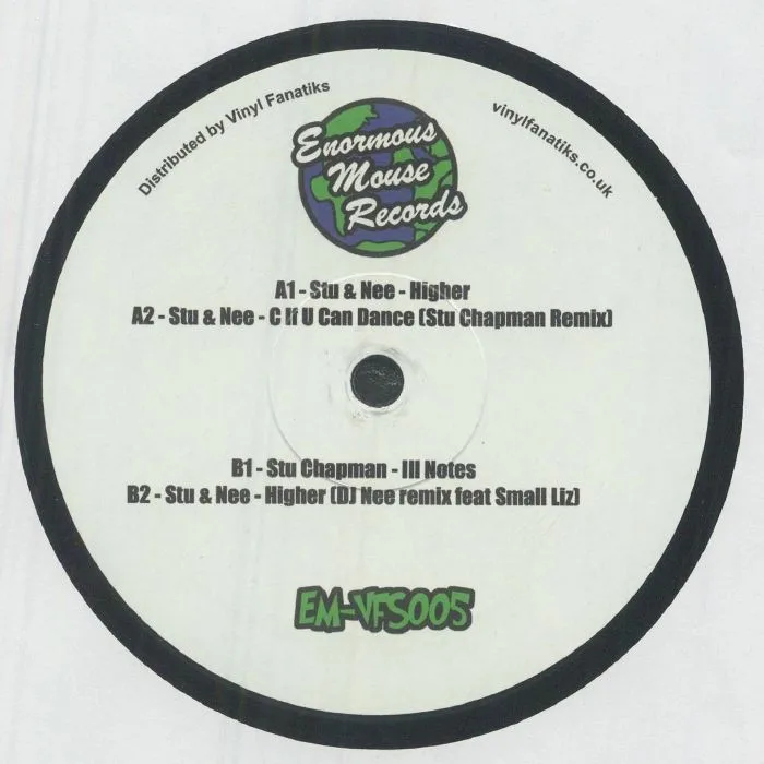 Лицевая сторона обложки — STU & NEE / STU CHAPMAN — The Higher EP