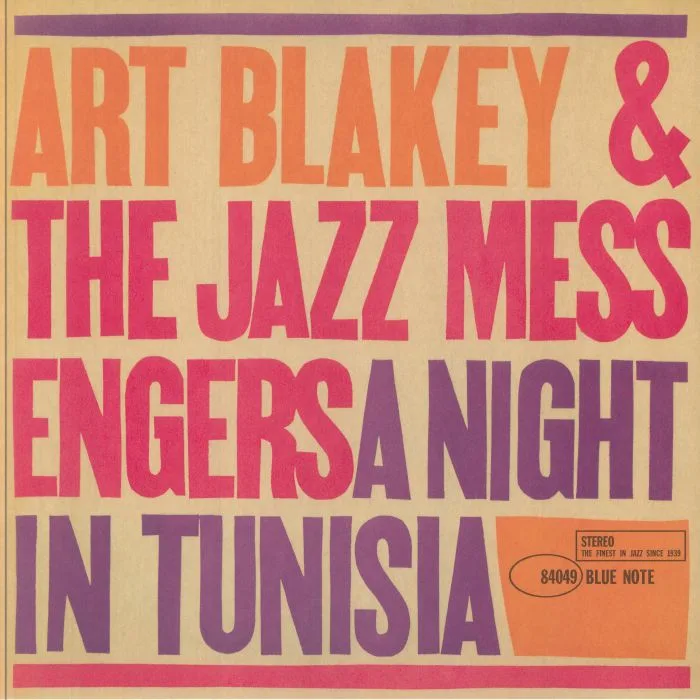 Front cover — Art BLAKEY & THE JAZZ MESSENGERS — A Night In Tunisia (Classic Vinyl Series)