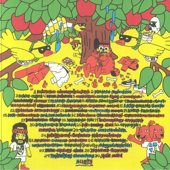 Back cover — VARIOUS — Gangster Music Vol 3