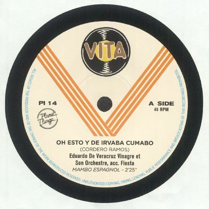 Eduardo DE VERACRUZ VINAGRE / AFRICAN FIESTA — Oh Esto Y De Irvaba Cumabo