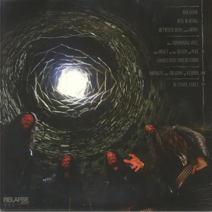 Обратная сторона обложки — MALTHUSIAN — The Summoning Bell