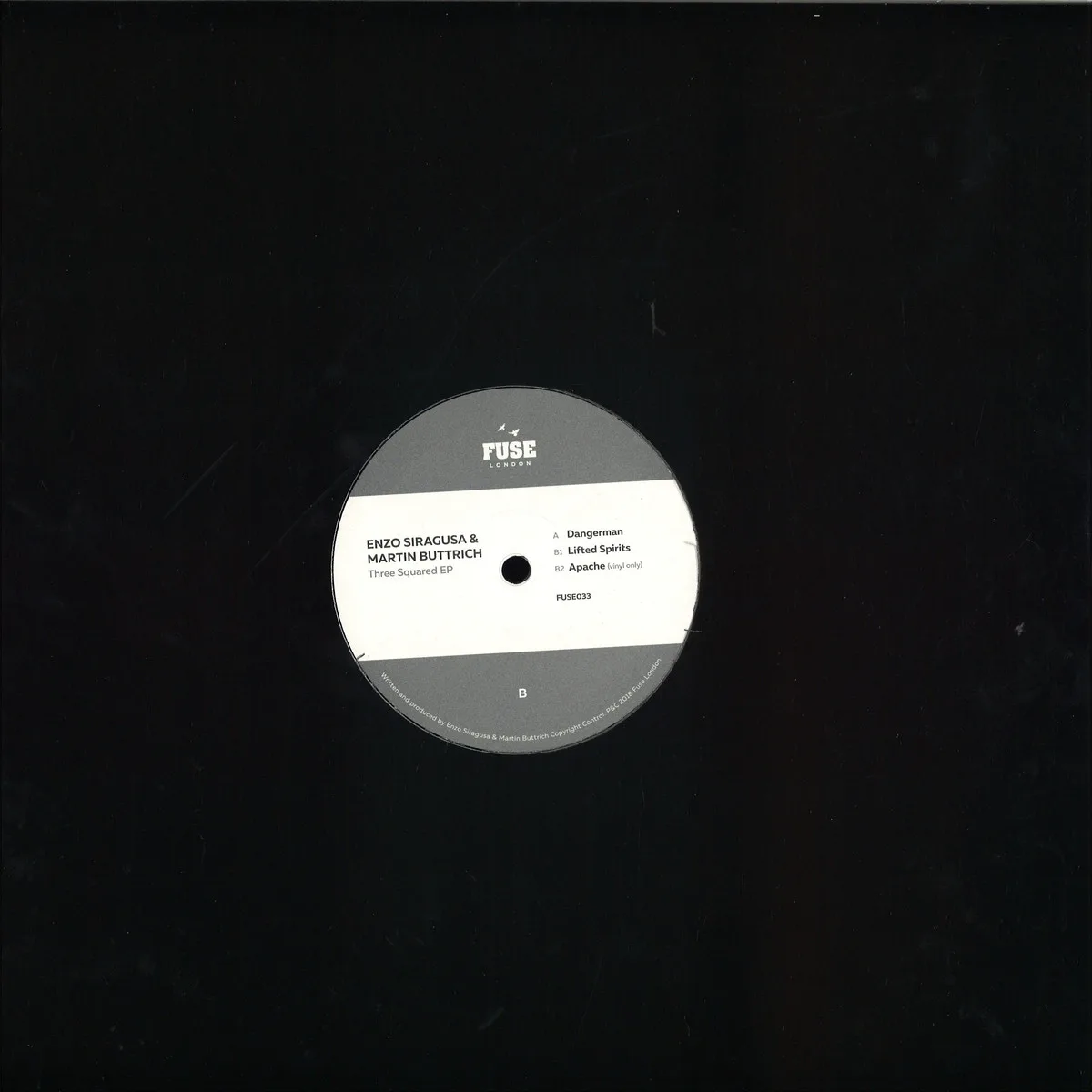 Back cover — Enzo Siragusa&Martin Buttrich — Three Squared EP