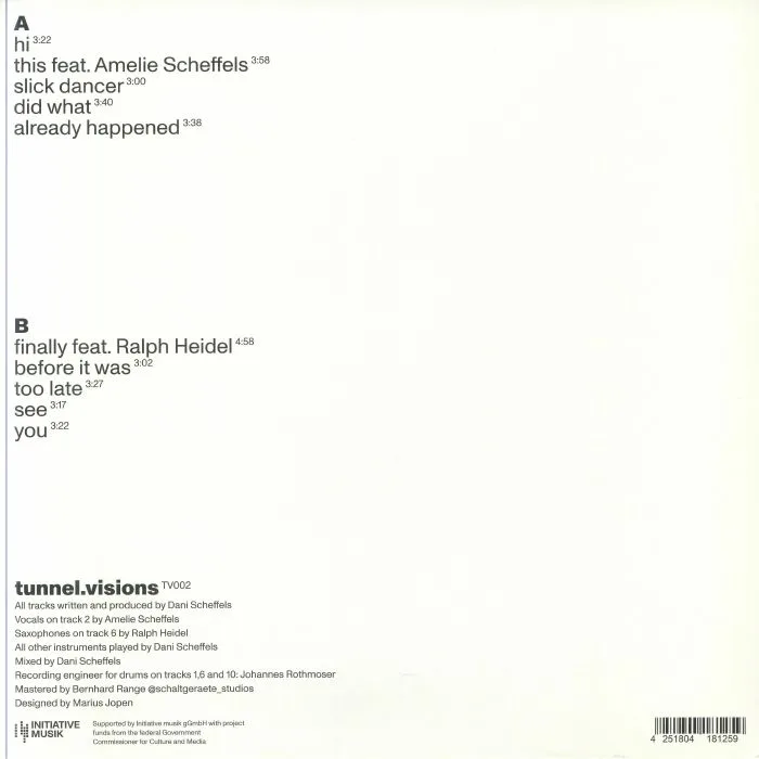 Back cover — Dani SCHEFFELS — Hi