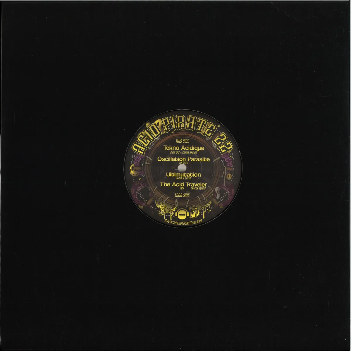 Back cover — Various — Tekno Acidique