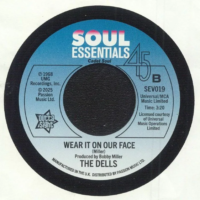 Back cover — The DELLS — Run For Cover