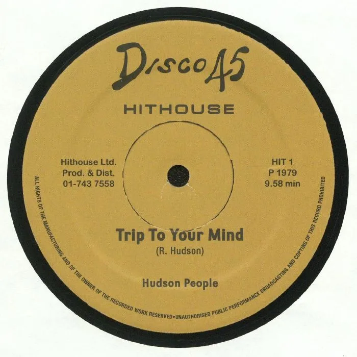 Обратная сторона обложки — HUDSON PEOPLE — Trip To The Mind