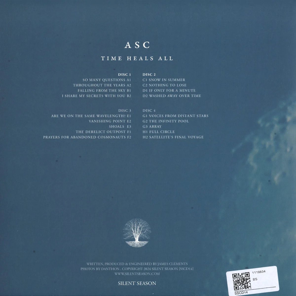 Обратная сторона обложки — Asc — Time Heals All 4x12"