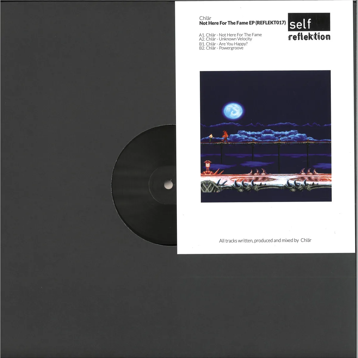 Back cover — Chlär — Not Here For The Fame EP
