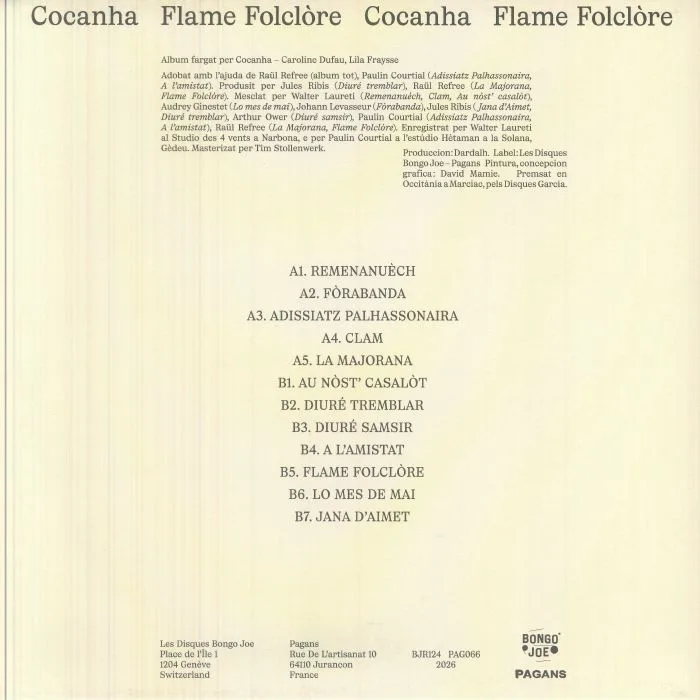 Обратная сторона обложки — COCANHA — Flame Folclore