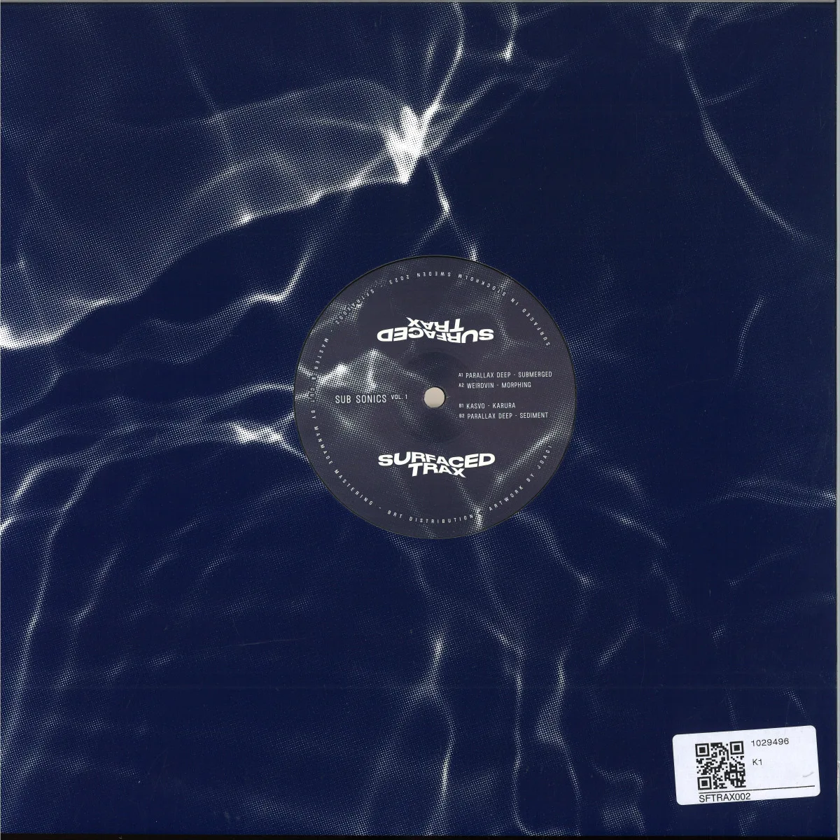 Back cover — Various — Sub Sonics Vol. 1
