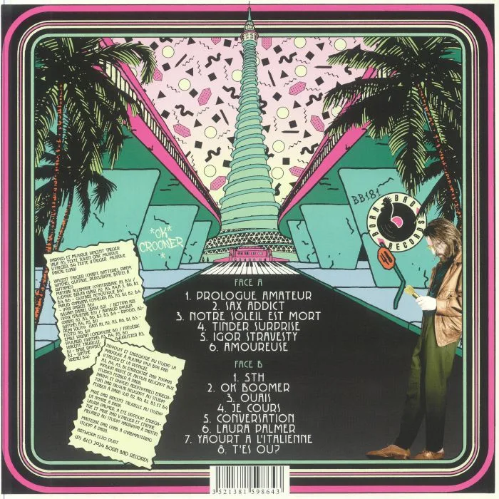 Back cover — Vincent TAEGER / LE JAZZ KAMASUTRA — OK Crooner