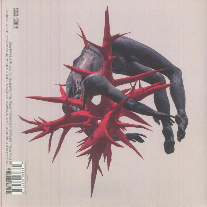 Back cover — The AMITY AFFLICTION — House Of Cards