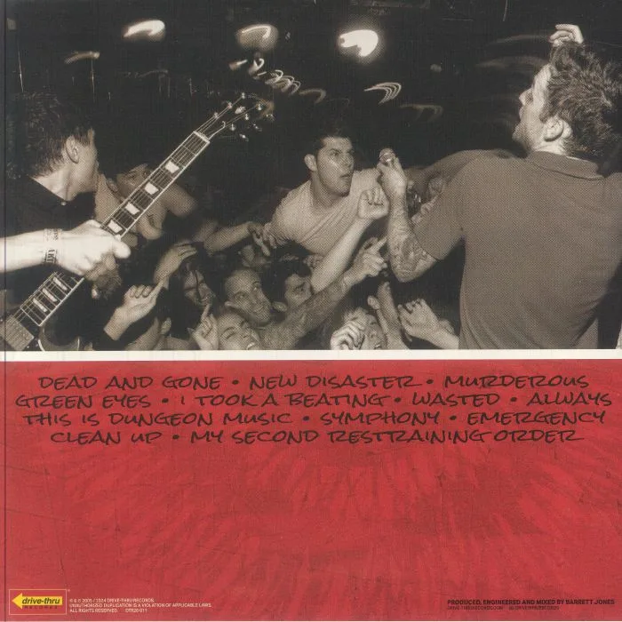 Back cover — I AM THE AVALANCHE — I Am The Avalanche (reissue)