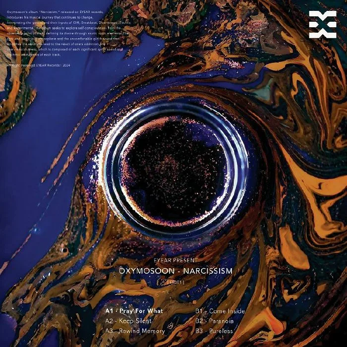 Обратная сторона обложки — OXYMOSOON — Narcissism