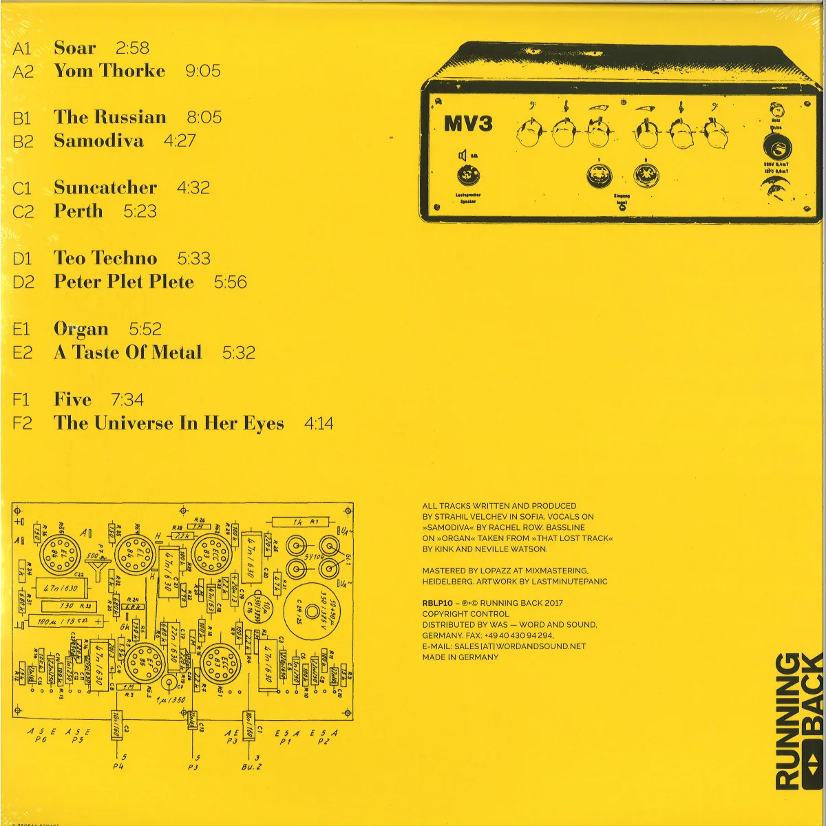 Back cover — Kink — Playground LP 3x12"