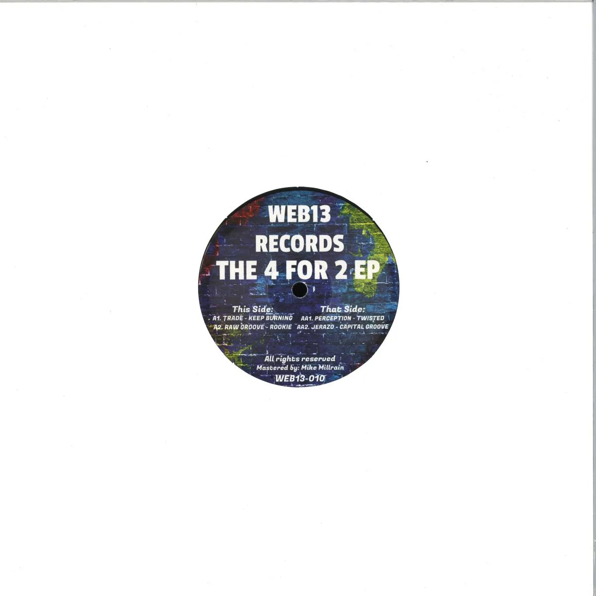 Обратная сторона обложки — Various — The 4 for 2 EP