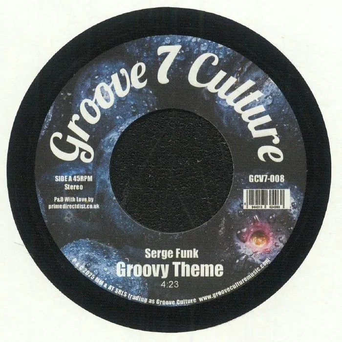 Лицевая сторона обложки — SERGE FUNK — Groovy Theme