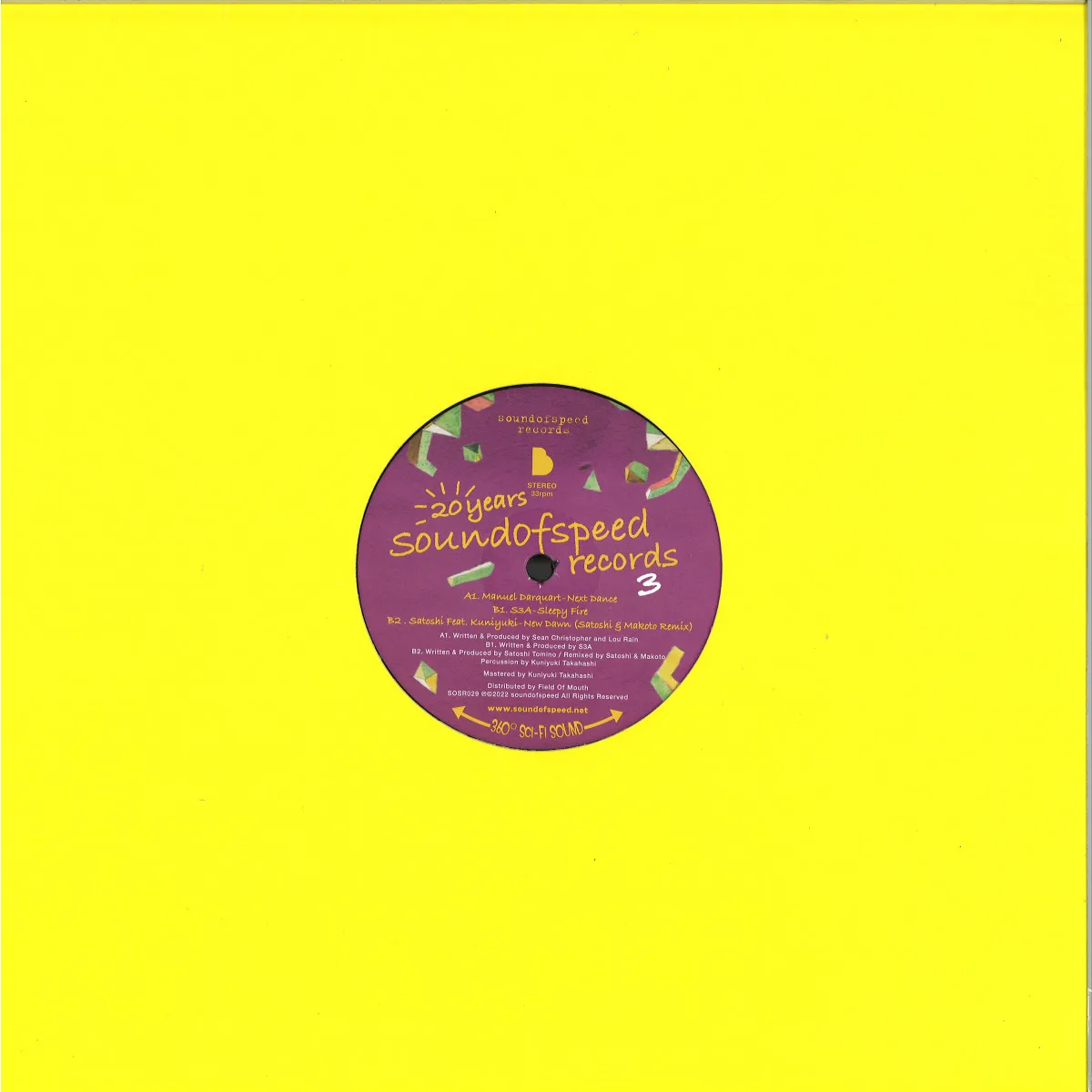 Back cover — Various — 20 Years Sound Of Speed #3