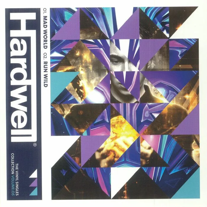Лицевая сторона обложки — HARDWELL feat JAKE REESE — The Vinyl Singles Collection Volume 05