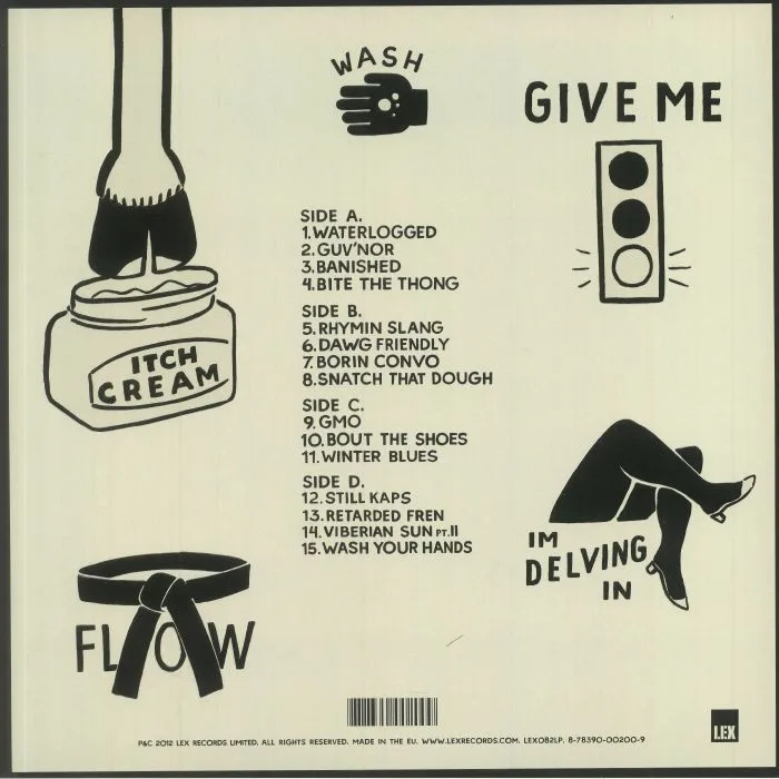 Back cover — JJ DOOM — Key To The Kuffs
