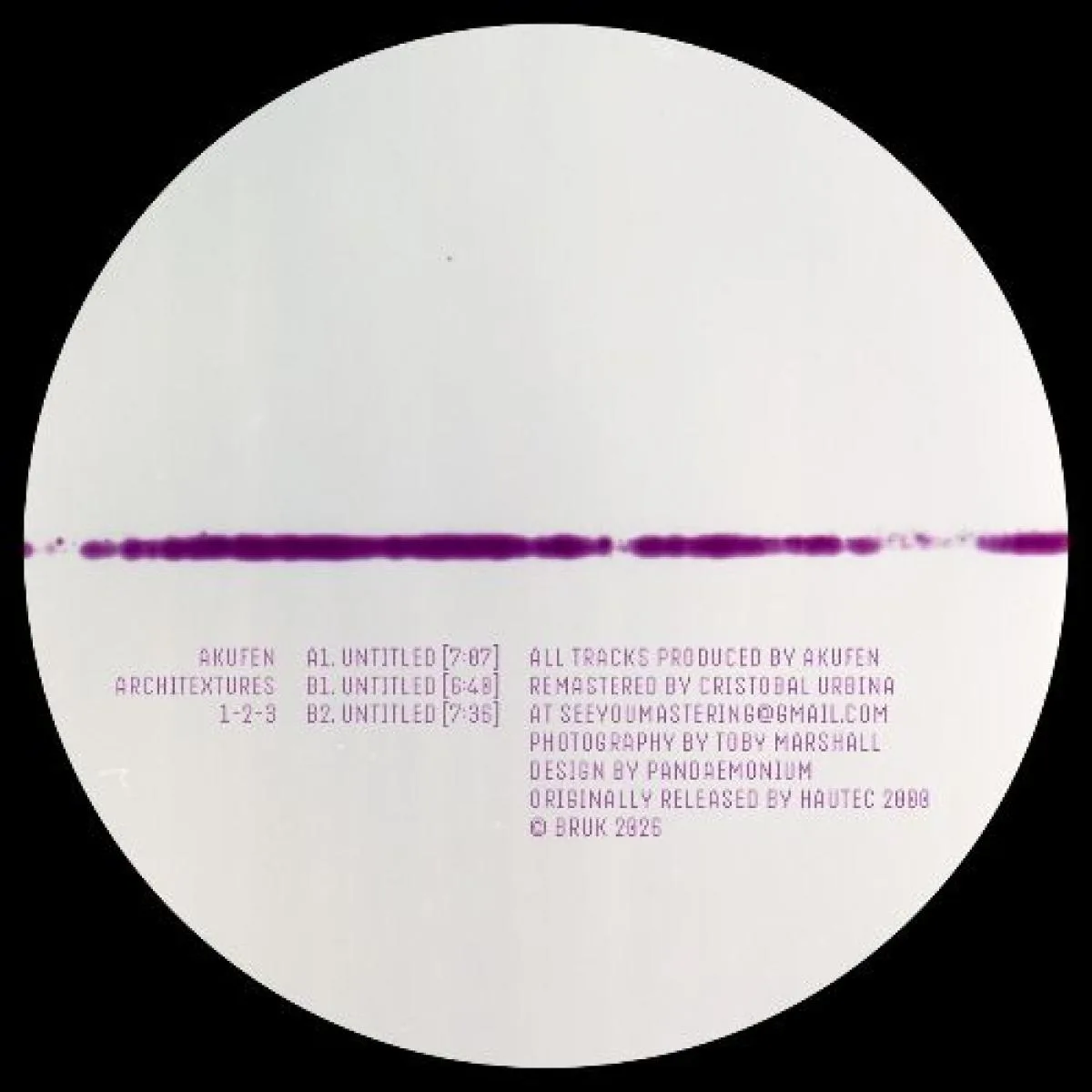 Akufen — Architextures 1 -2 -3
