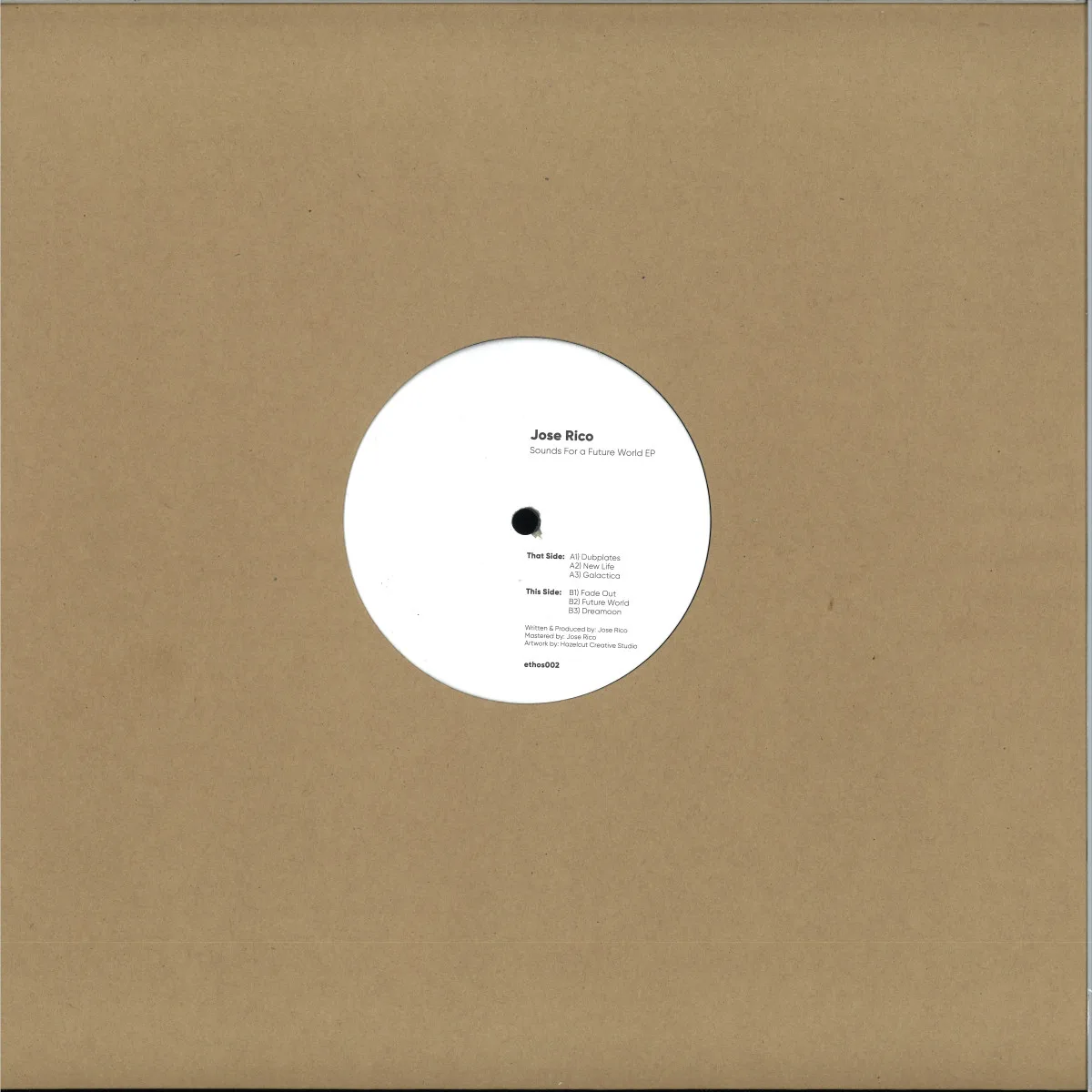 Back cover — Jose Rico — Sounds For a Future World EP