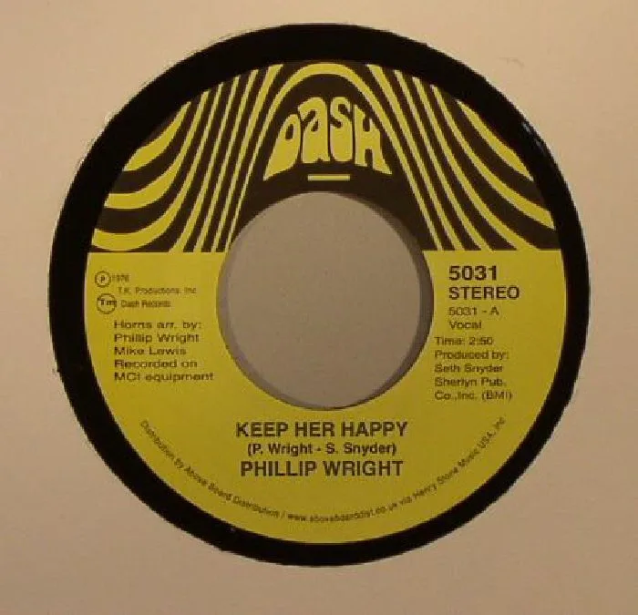 Front cover — Phillip WRIGHT — Keep Her Happy