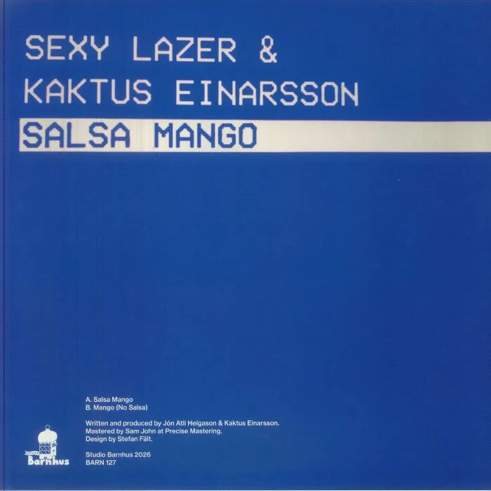 Back cover — SEXY LAZER / KAKTUS EINARSSON — Salsa Mango