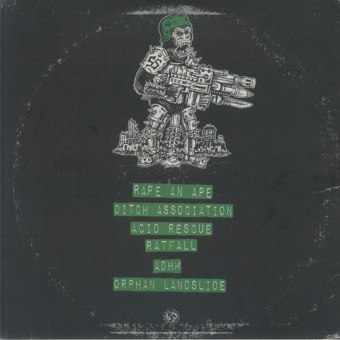Обратная сторона обложки — SIMIAN STEEL — Missing Fucking Link