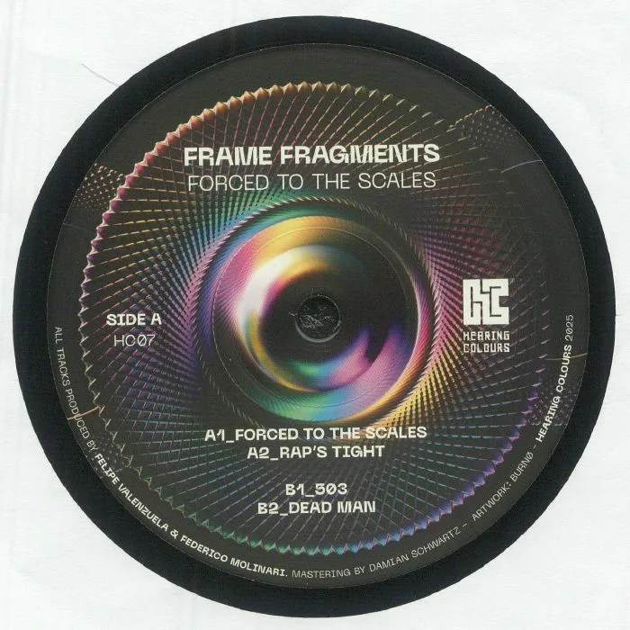 Лицевая сторона обложки — FRAME FRAGMENTS — Forced To The Scales (B-STOCK)