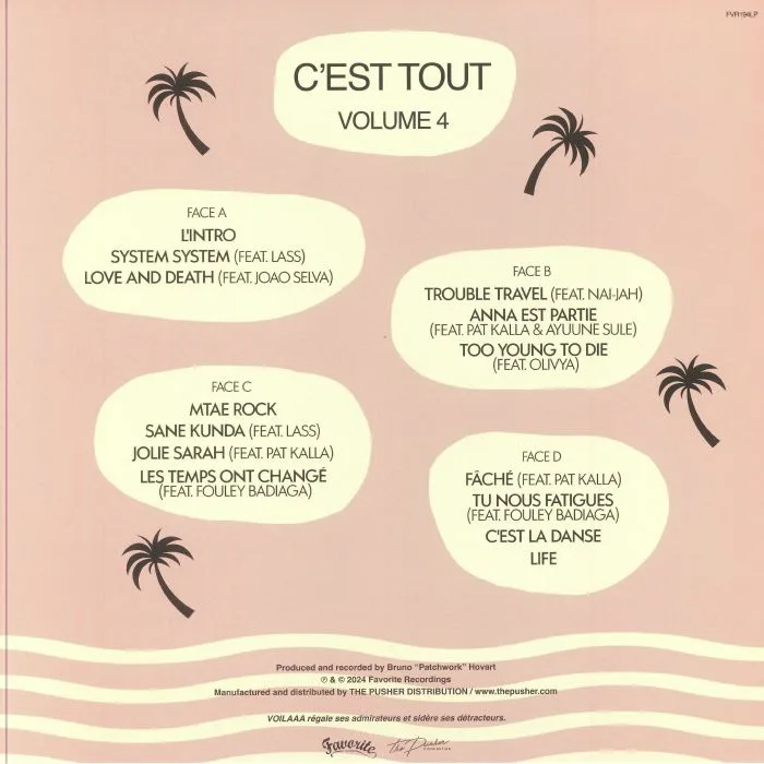 Обратная сторона обложки — VOILAAA — C'est Tout