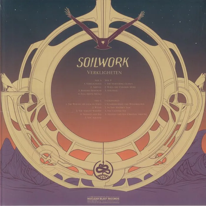 Back cover — SOILWORK — Verkligheten