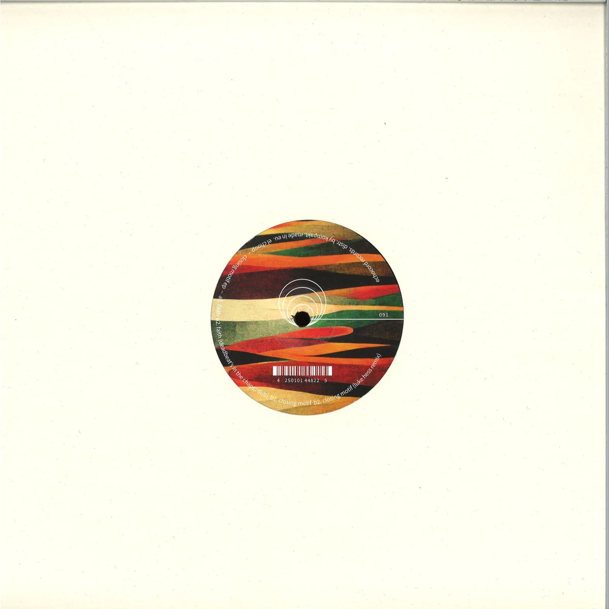 Back cover — El Choop — Closing Motif EP