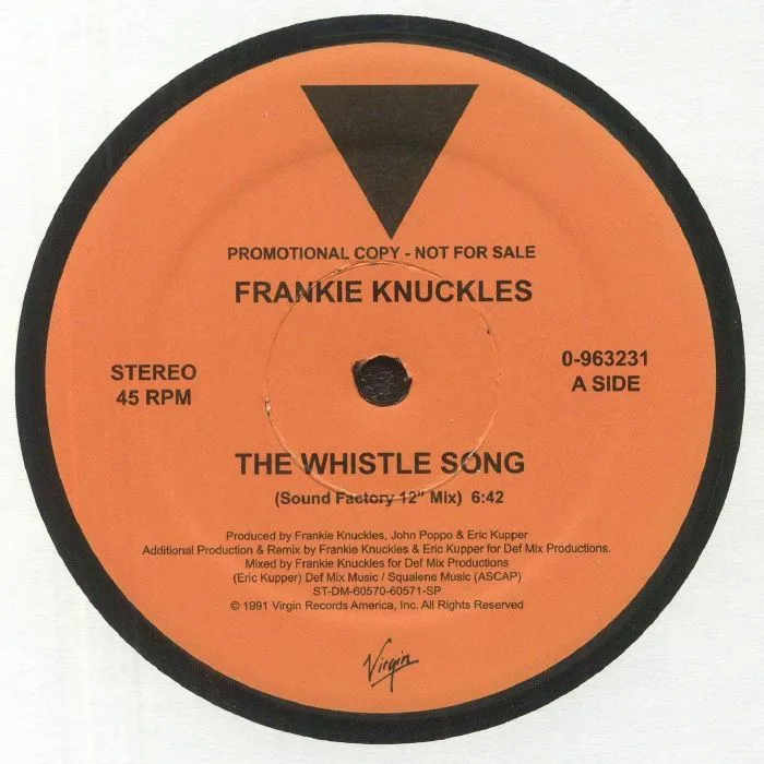 FRANKIE KNUCKLES — The Whistle Song (B-STOCK)