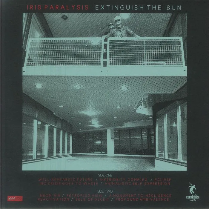 Back cover — IRIS PARALYSIS — Extinguish The Sun