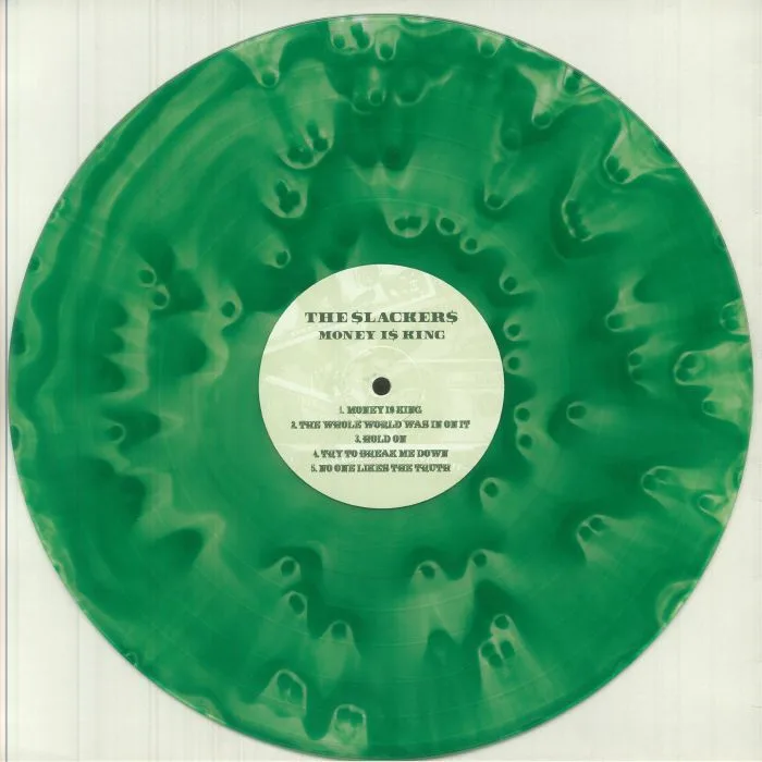 Back cover — The SLACKERS — Money Is King
