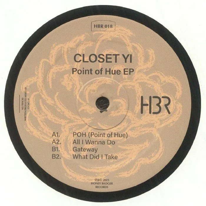 Обратная сторона обложки — CLOSET YI — Point Of Hue EP