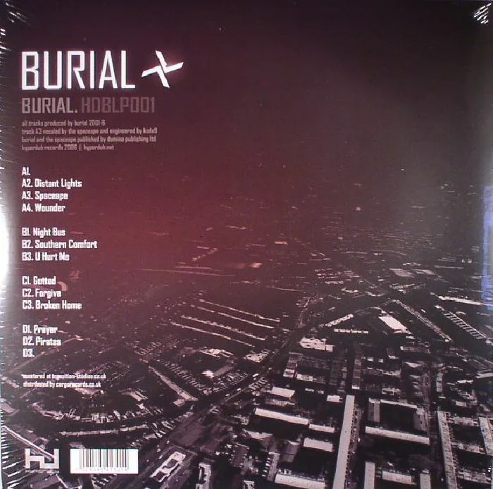 Обратная сторона обложки — BURIAL — Burial