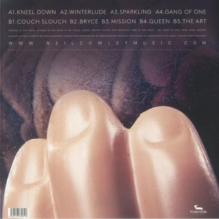 Обратная сторона обложки — NEIL COWLEY TRIO — Touch & Flee (reissue)