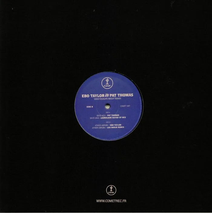 Back cover — Ebo TAYLOR / PAT THOMAS — Disco Highlife Reedit Series