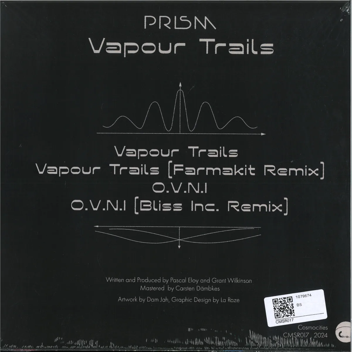 Back cover — Prism — Vapour Trails