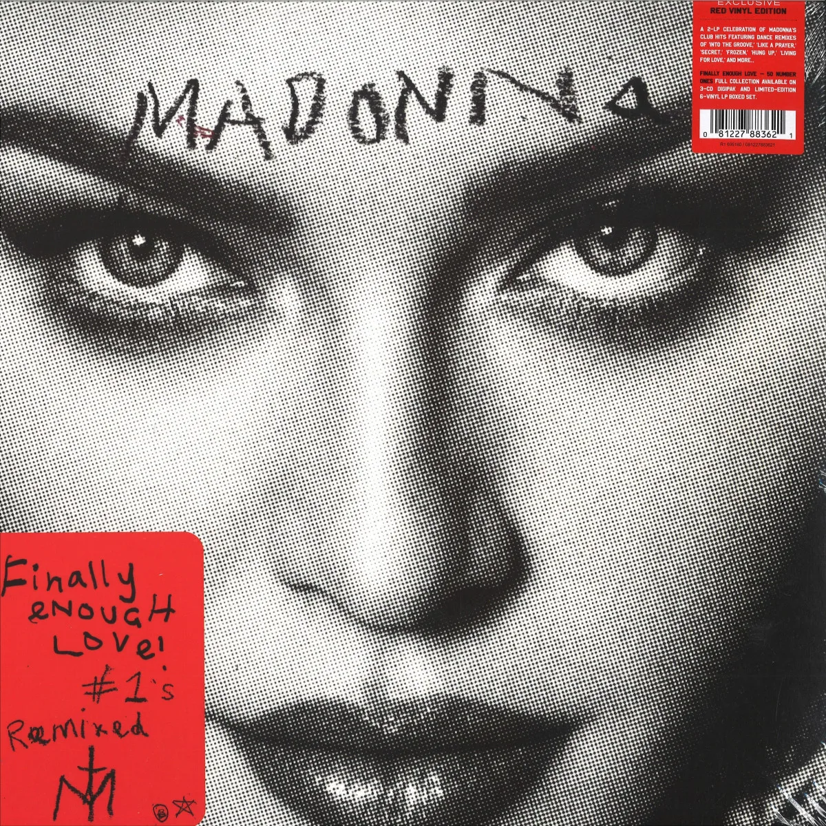 Madonna — Finally Enough Love LP 2x12"