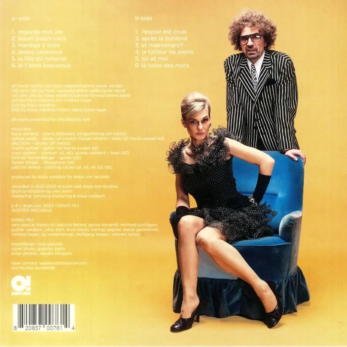 Back cover — SAINT PRIVAT — Apre La Boheme