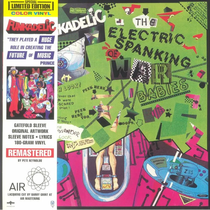 Front cover — FUNKADELIC — The Electric Spanking Of War Babies (remastered)