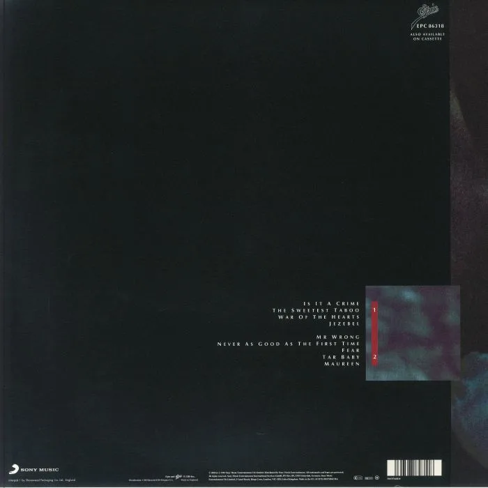 Back cover — SADE — Promise (reissue)