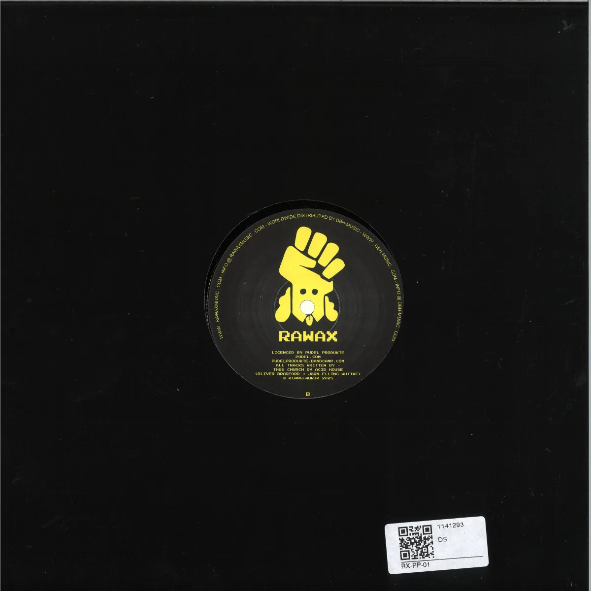 Back cover — Various — Thee Church Of Acid House Remixes)