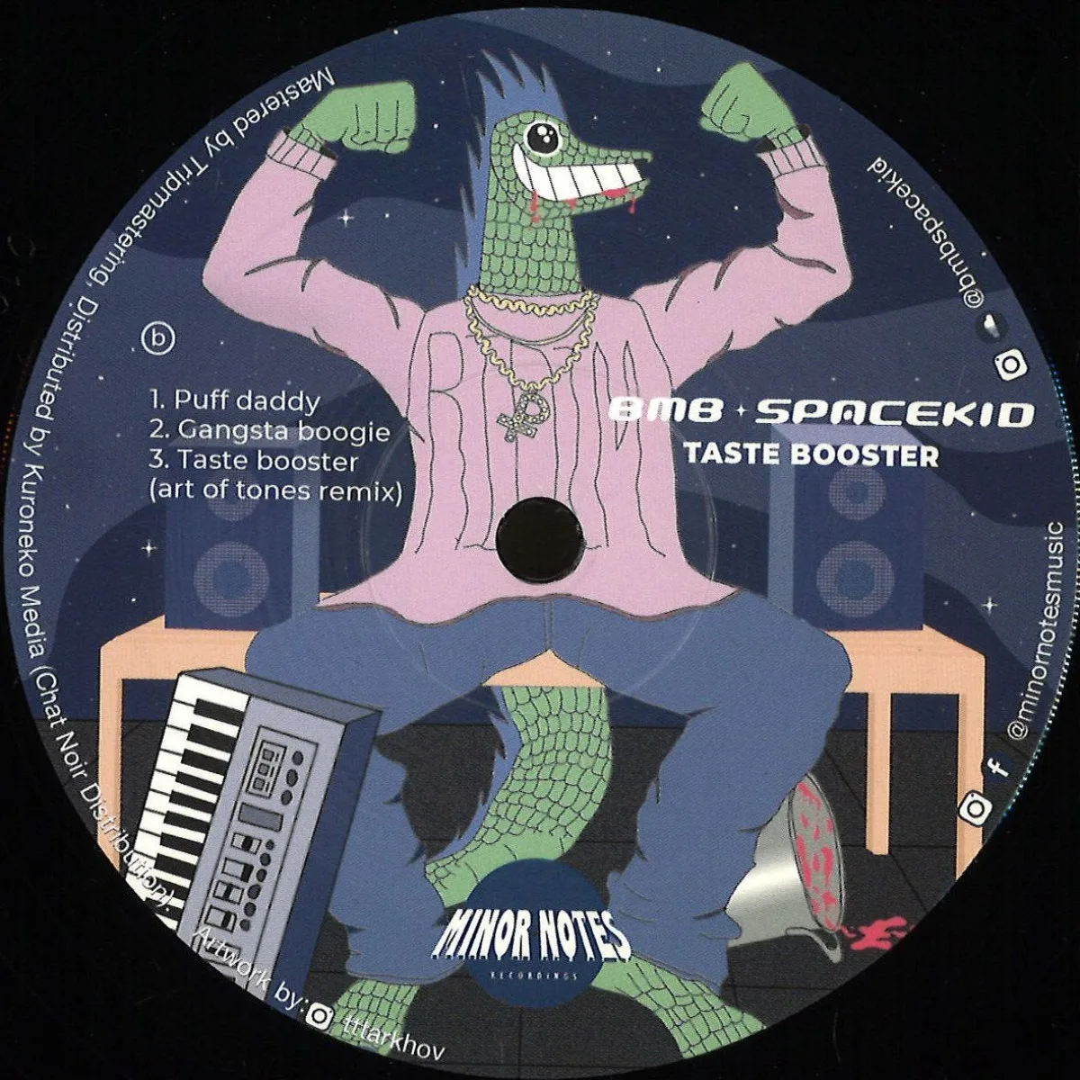 Front cover — Bmb Space Kid — Taste Booster EP