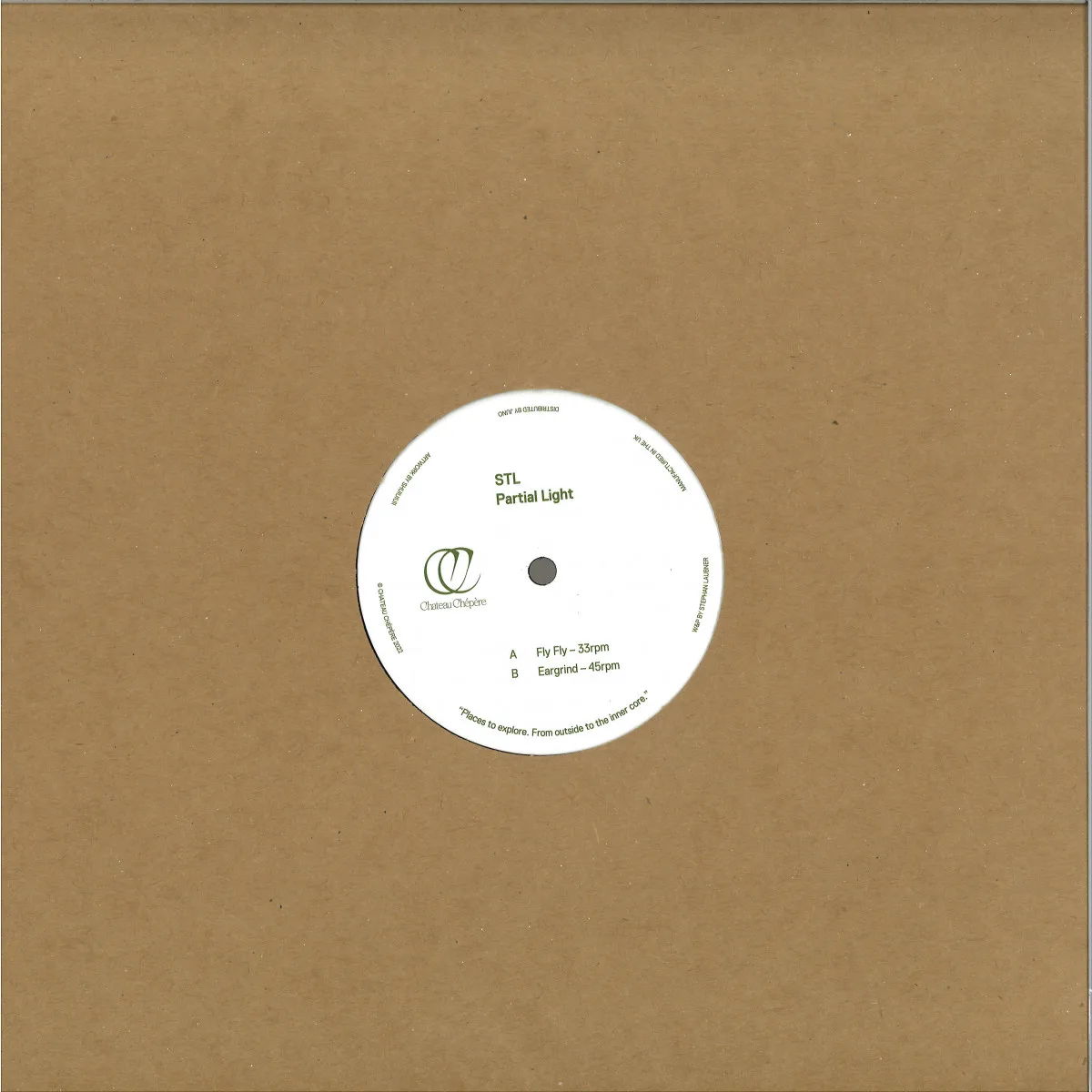 Обратная сторона обложки — Stl — Partial Light LP (2x12")